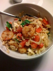 orzo salad Shrimp Orzo Salad