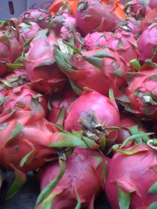 dragon fruit Dragon fruit in Chinatown