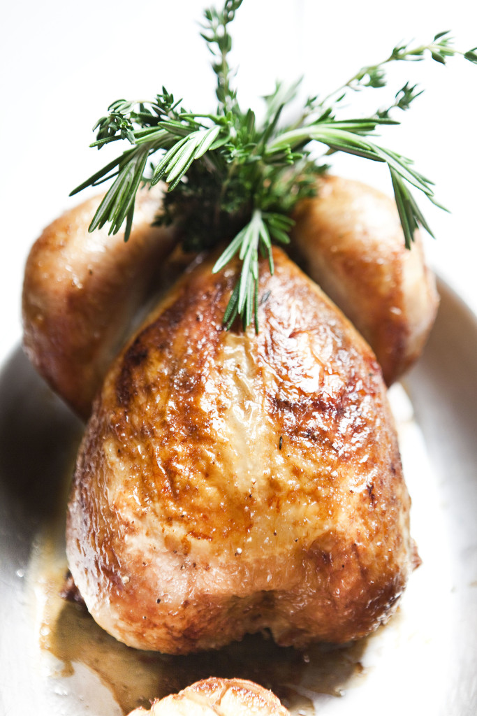 Benoit's Roast Chicken. Photo by Pierre Monetta.