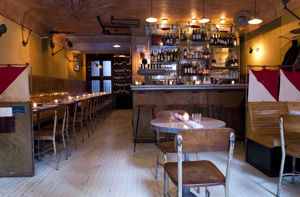 The dining room at Navy. Photo by Nicole Franzen.