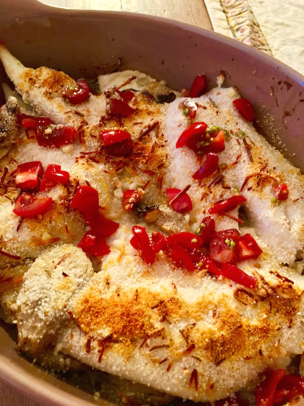 tilapia baked vegetables recipe and for Parmesan Tilapiaâ€”The Kitchen NYC Baked Garlic