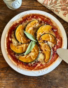 Autumn Kabocha & Caramelized Red Onion Tart