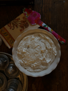 One-Layer Pumpkin Cake with Chai Spiced Buttercream
